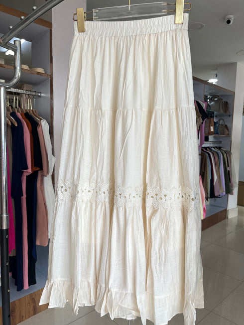 Cotton Lacey Layer Skirts